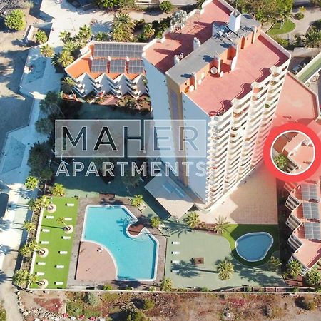 Cozy 1St Sea Line Apartment In The Quiet Area Los Cristianos  Exteriér fotografie