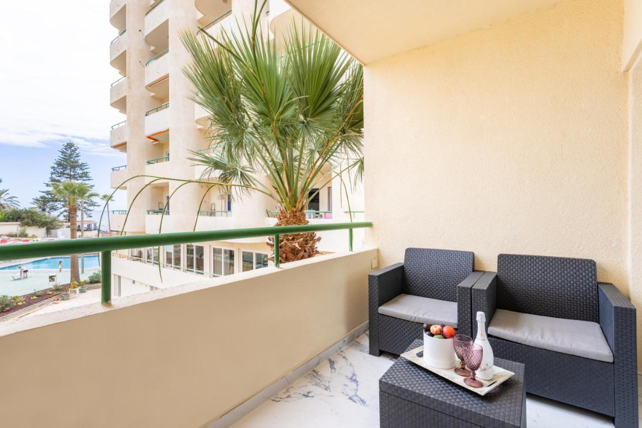 Cozy 1St Sea Line Apartment In The Quiet Area Los Cristianos  Exteriér fotografie