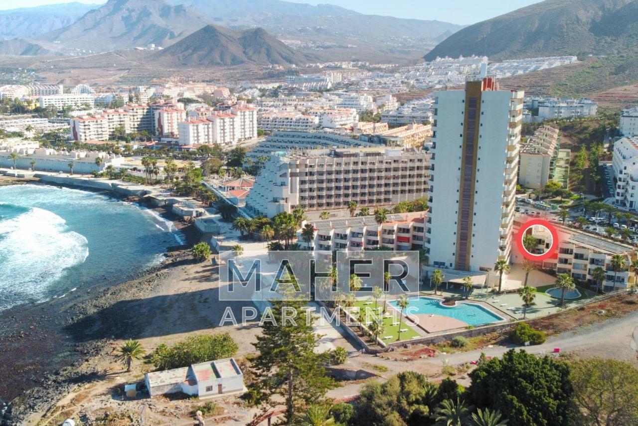 Cozy 1St Sea Line Apartment In The Quiet Area Los Cristianos  Exteriér fotografie